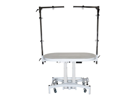 Groom-X Compact Oval electric grooming table with light