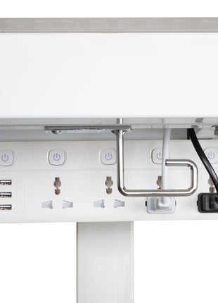 Groom-X Compact Oval elektrischer Trimmtisch mit Licht