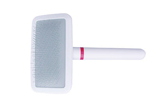 DoggyMan | Soft Slicker Brush weiß | exklusive Bürsten für Hunde und Katzen