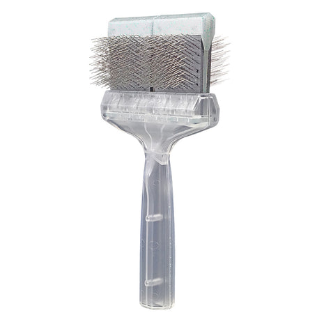ActiVet Brush MEDIUM grün Flitter | exklusive Bürsten für Hunde und Katzen
