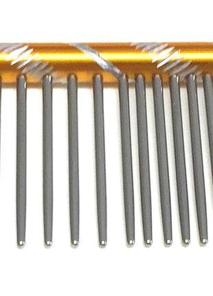 Pet Beauty Grooming Styling Comb 19cm, 50/50 coarse/fine teeth 