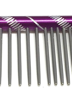 Pet Beauty Grooming Styling Comb 19cm, 50/50 coarse/fine teeth 
