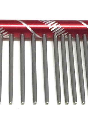 Pet Beauty Grooming Styling Comb 19cm, 50/50 coarse/fine teeth 