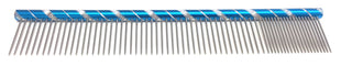 Pet Beauty Grooming Styling Comb 25cm, 80/20 coarse/fine teeth 