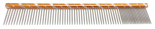 Pet Beauty Grooming Styling Comb 25cm, 80/20 coarse/fine teeth 