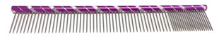 Pet Beauty Grooming Styling Comb 25cm, 80/20 coarse/fine teeth 