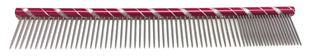 Pet Beauty Grooming Styling Comb 25cm, 80/20 coarse/fine teeth 