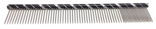 Pet Beauty Grooming Styling Comb 25cm, 80/20 coarse/fine teeth 