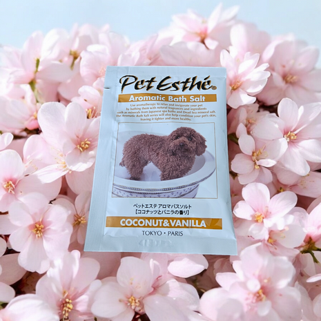 Aromatic Bath Salt Coconut/Vanilla 15g | exclusive aromatic bath salt series