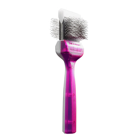 ActiVet Pro TuffFinishcoater purple/silver | exclusive brushes for dogs and cats