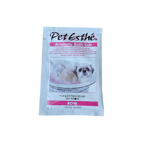 Aromatic Bath Salt Rose 15g | exclusive aromatic bath salt series