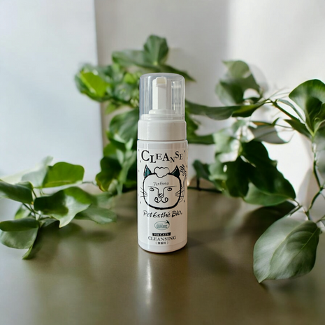 Pet Esthé Bio Skin Care Cleansing Foam for Cats| Organic Skin Care Cleansing Foam for Cats| 140ml