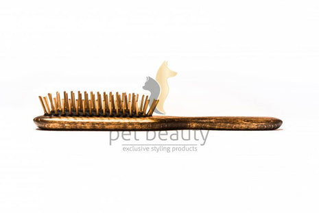 Dog brush | PET BEAUTY PREMIUM NATURAL | Wooden pencils | exclusive dog brush
