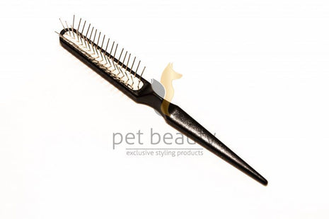 Dog brush | PET BEAUTY TOUPIER | 3 rows | metal pins