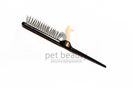 Dog brush | PET BEAUTY TOUPIER | 3 rows | metal pins