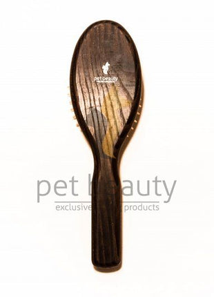 Hundebürste | pet beauty thermo Eschenholz | 20mm Holzstifte