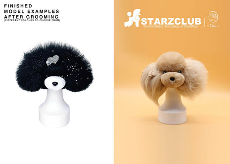 Starzclub fur for dog model head