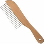 Wooden poodle comb
