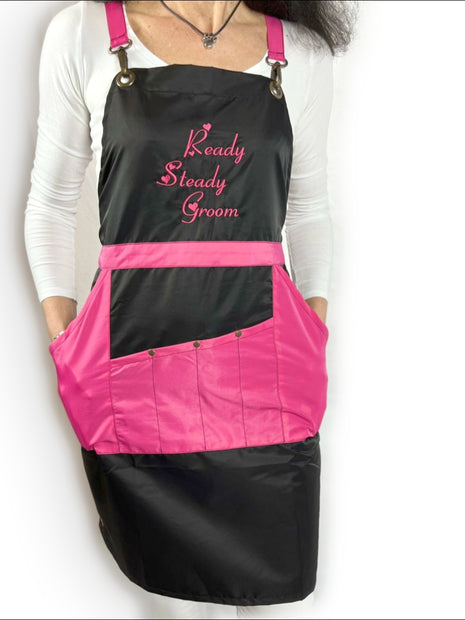 pet beauty hairdressing apron Sweety with cross straps