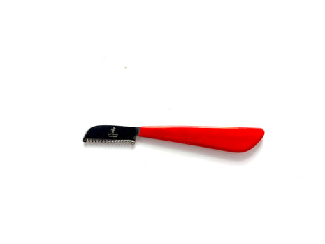 pet beauty trimming knives as a set or individually | 4 pieces | plastic handle| Total length 14cm