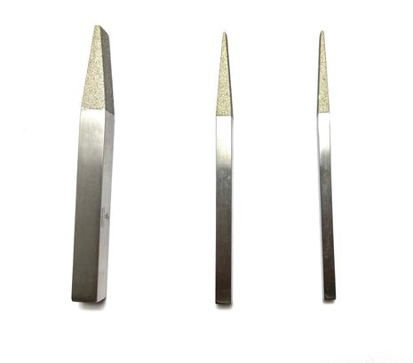 pet beauty trimming rod metal | trim stone | Set of 3 or individually | different widths