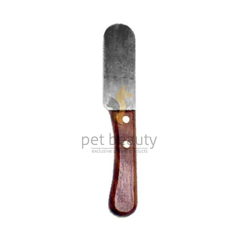 Trim knife wooden handle