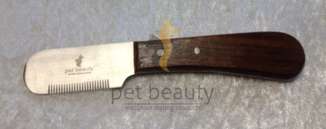 Trim knife wooden handle
