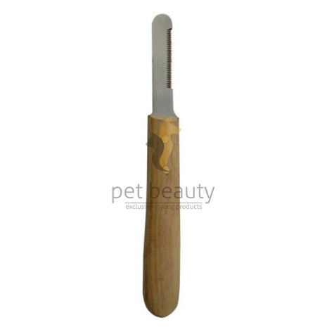 Trim knife wooden handle