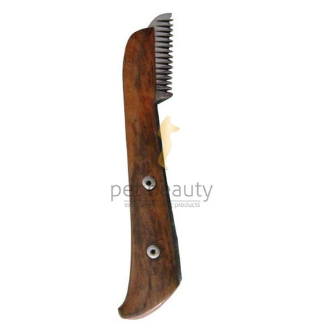 Trim knife wooden handle