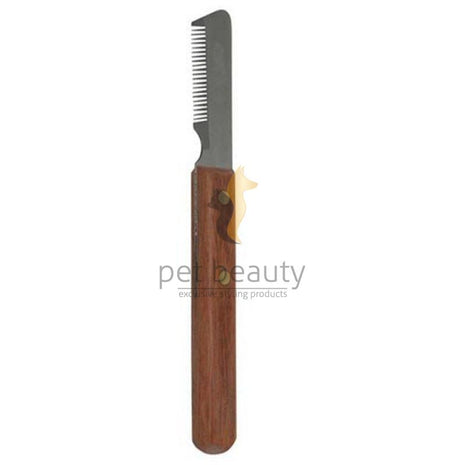 Trim knife wooden handle