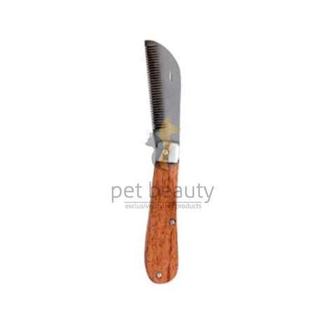Trim knife wooden handle